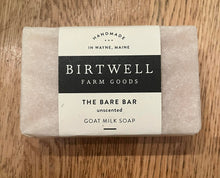 Load image into Gallery viewer, The Bare Bar Goat Milk Soap