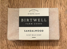 Load image into Gallery viewer, Sandalwood Goat Milk Soap