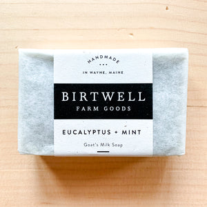Eucalyptus + Mint Goat Milk Soap