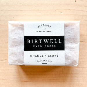Orange + Clove Goat Milk Soap