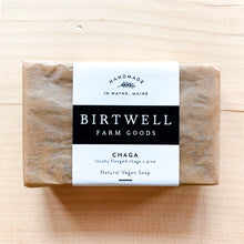 Load image into Gallery viewer, Chaga and Pine Vegan Soap
