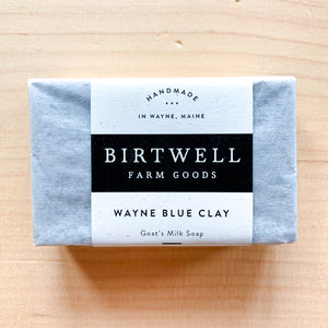 Wayne Blue Clay Goat Milk Soap